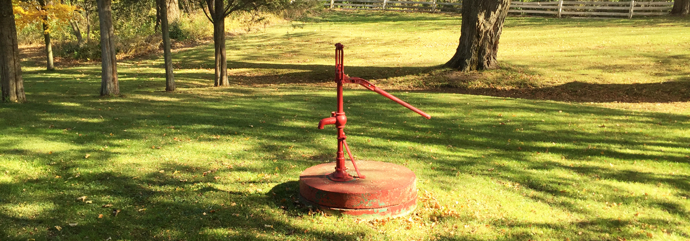 Private well.