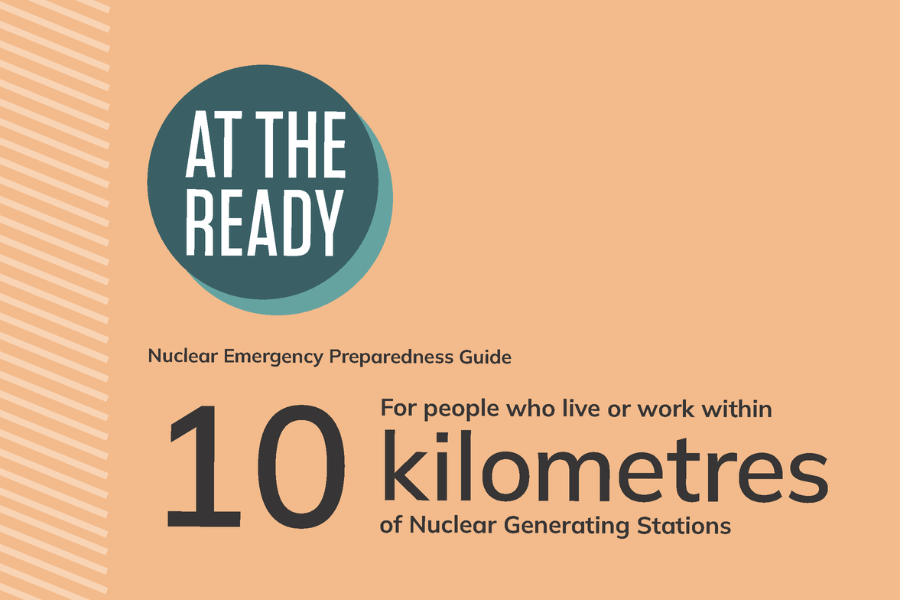 Cover of the 3 to 10 km Nuclear Emergency Preparedness Guide