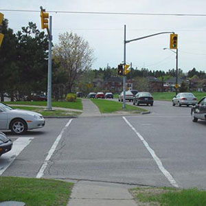 Pedestrian crosswalk