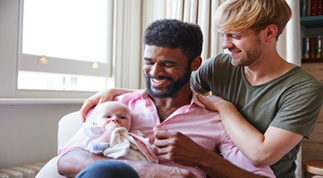 Male Couple with Child