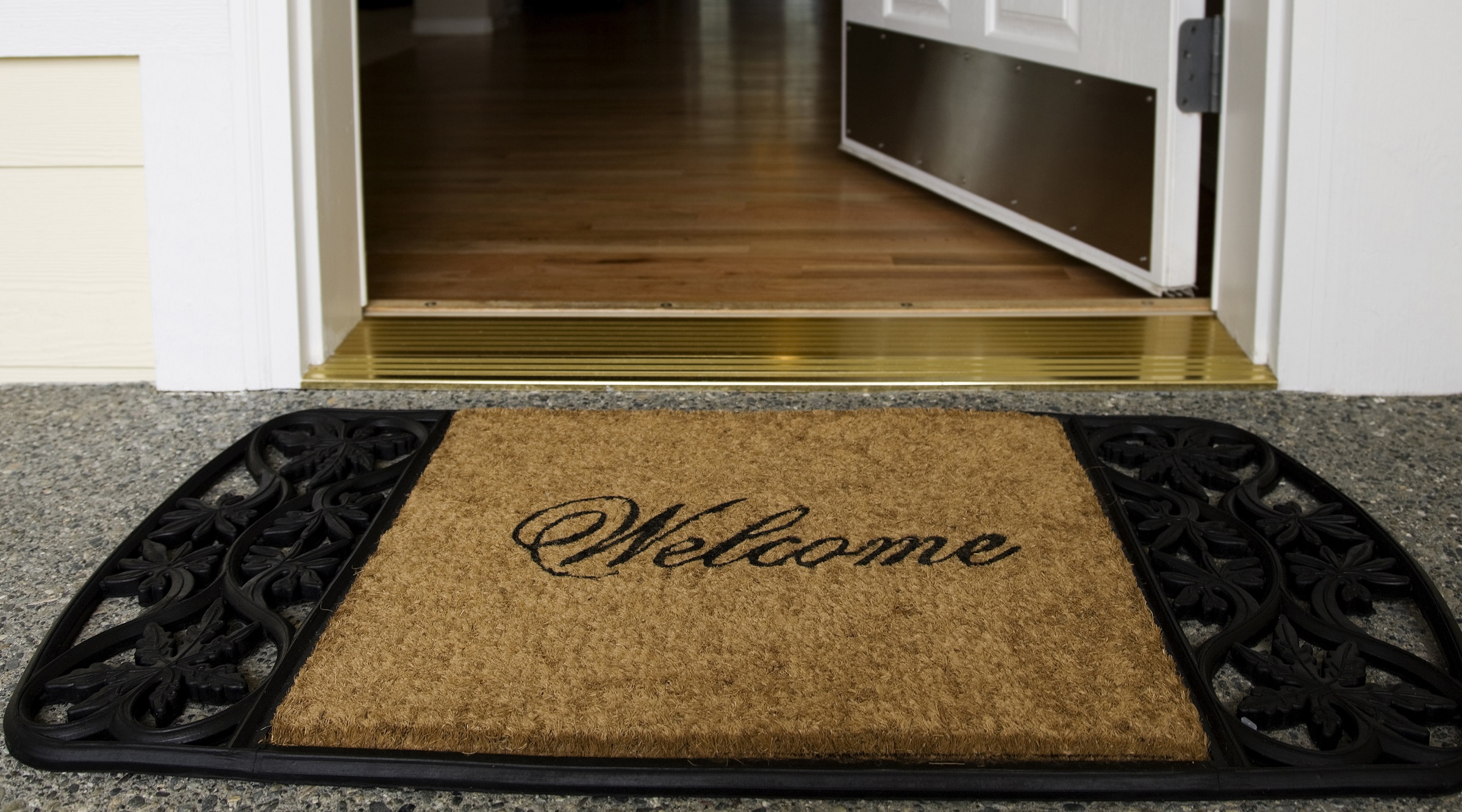 An image of a welcome mat