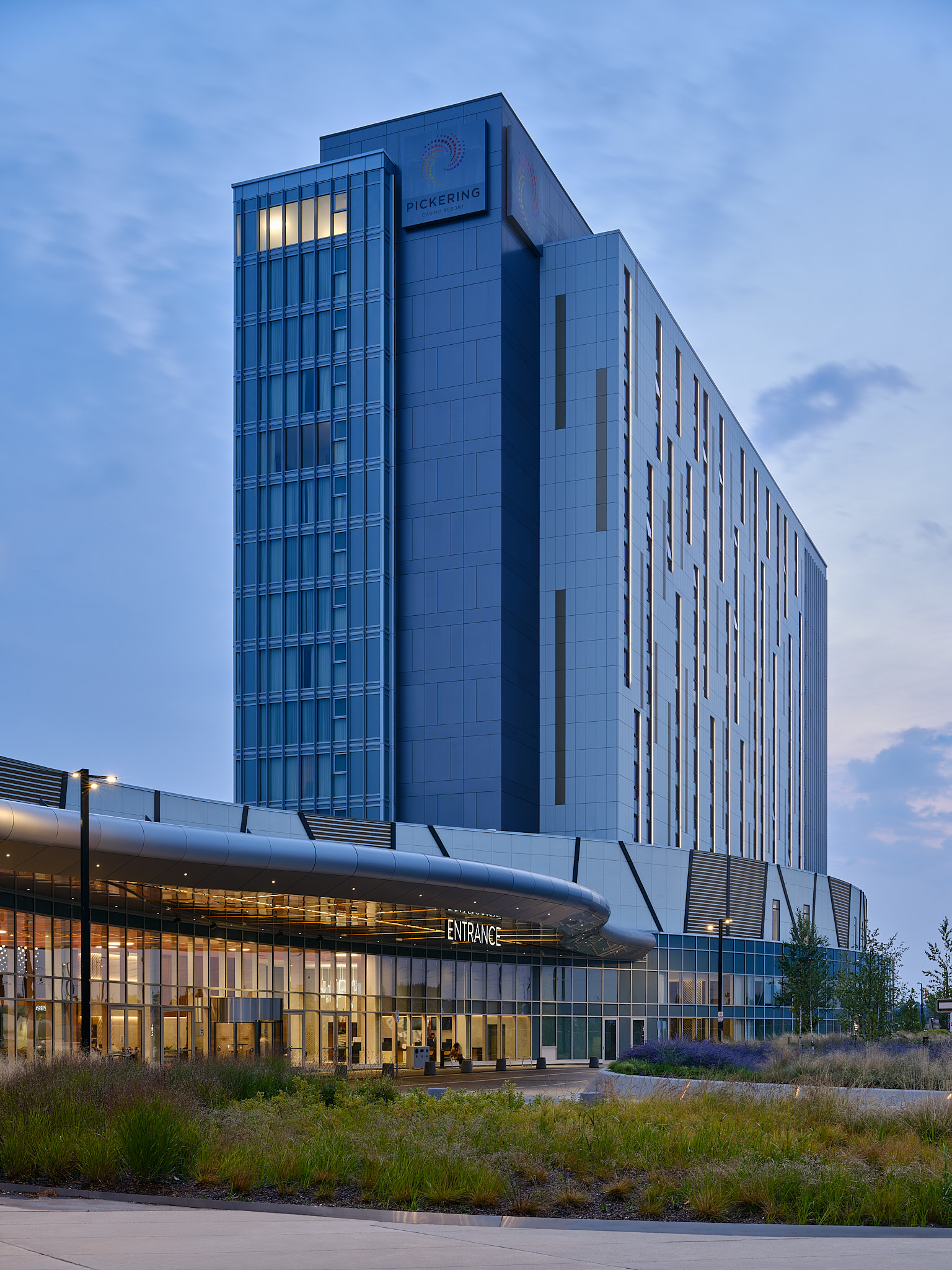Pickering Casino Resort Hotel Exterior image of hotel under a bright blue sky