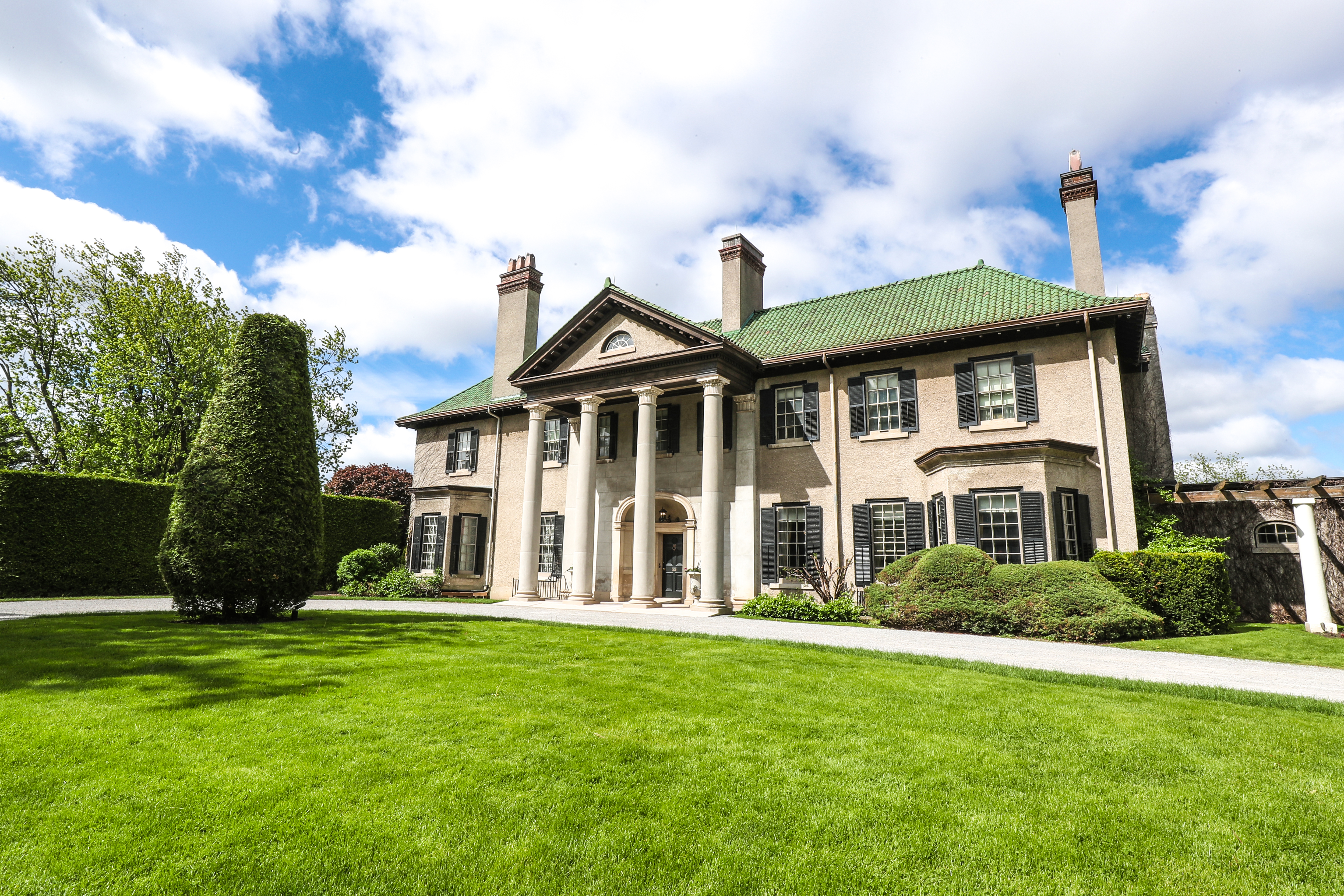 Parkwood National Historic Site exterior view on the building