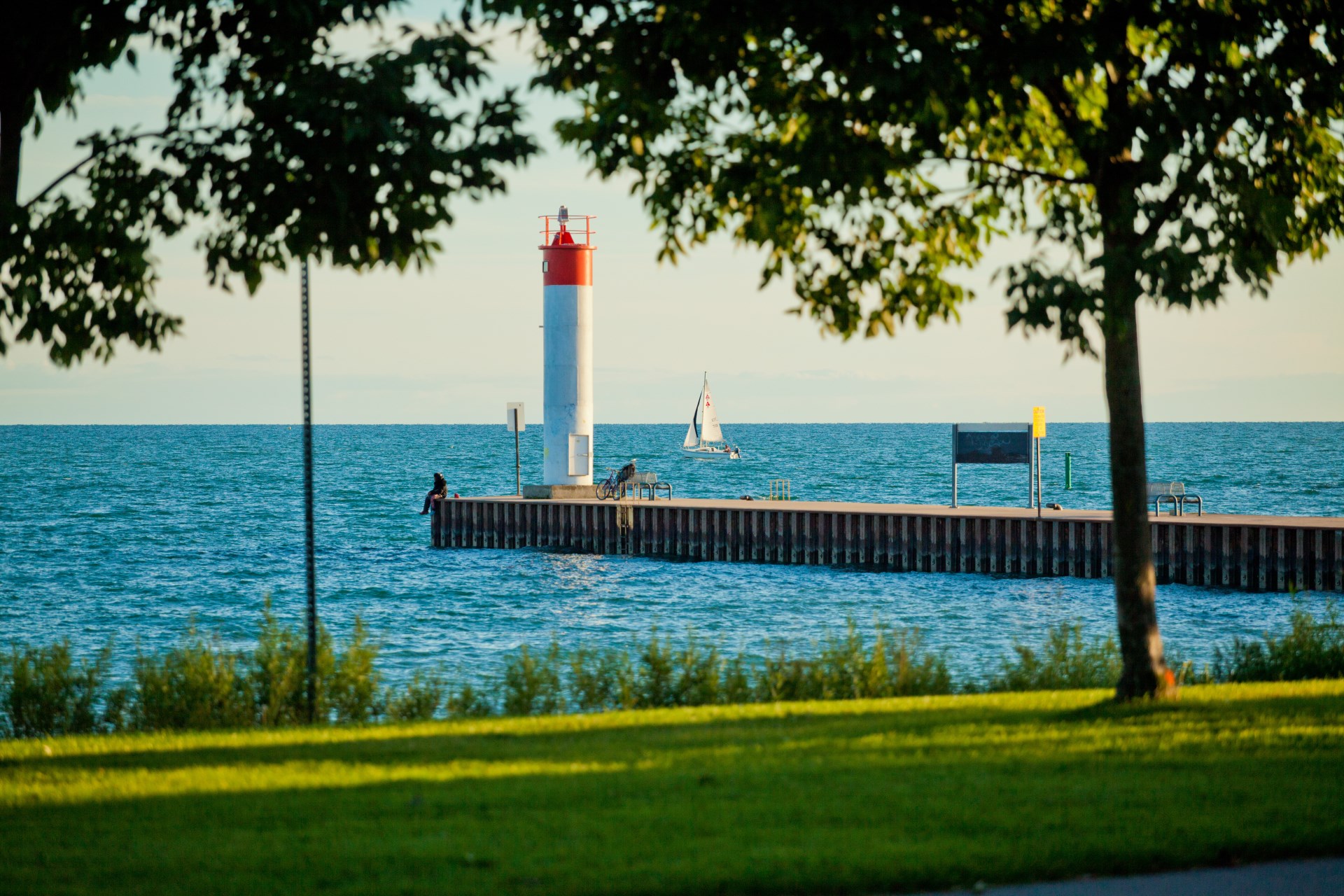 Lighthouse on Lake Ontario