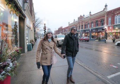 Shopping Downtown Port Perry