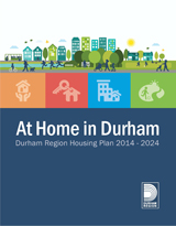 Durham Housing Plan image At Home in Durham front cover