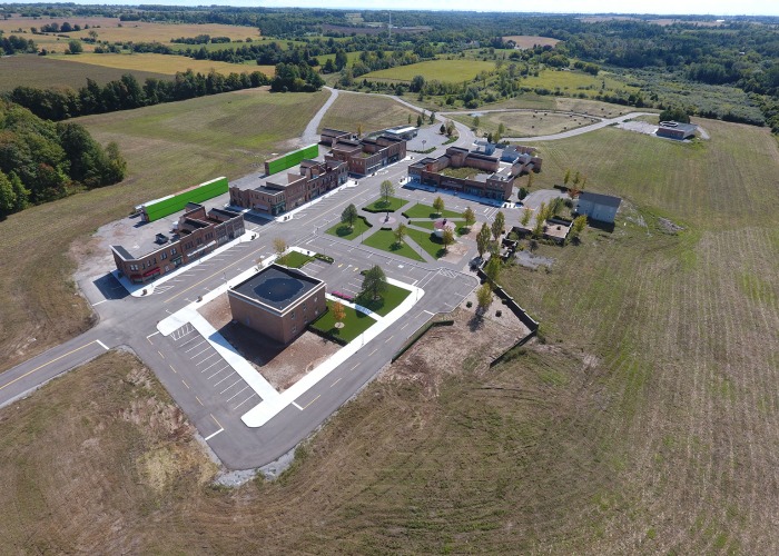 Aerial Image of William F White Backlot in Pickering