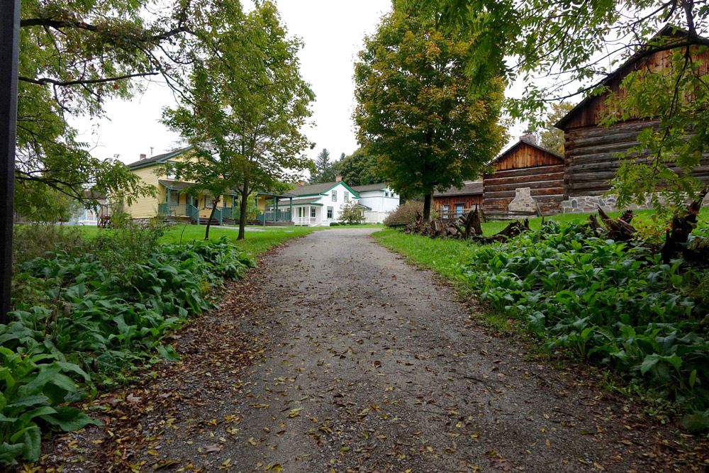 Pioneer-style home sin the Pickering Museum Village.