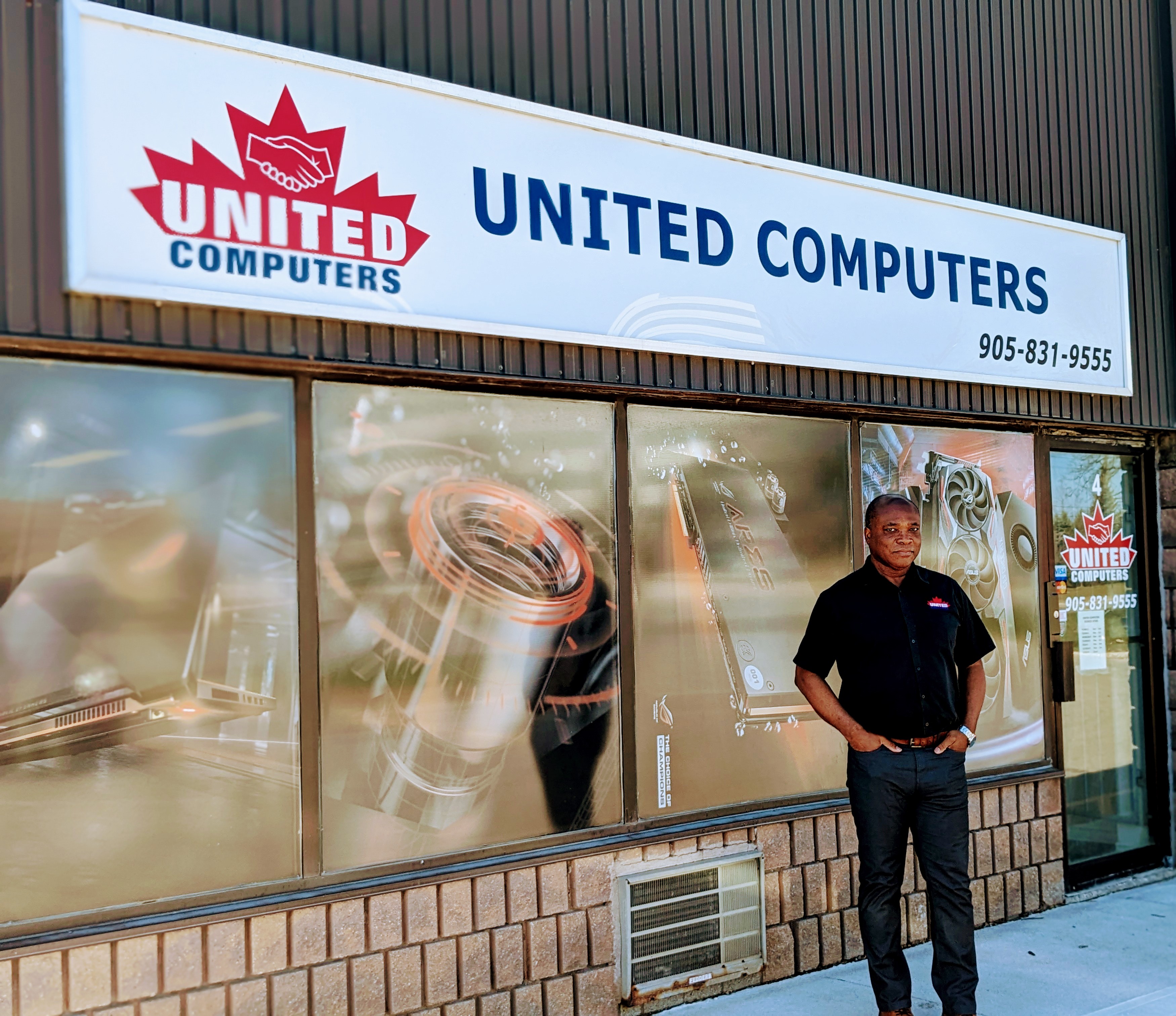 Louis Plummer, owner, United Computers