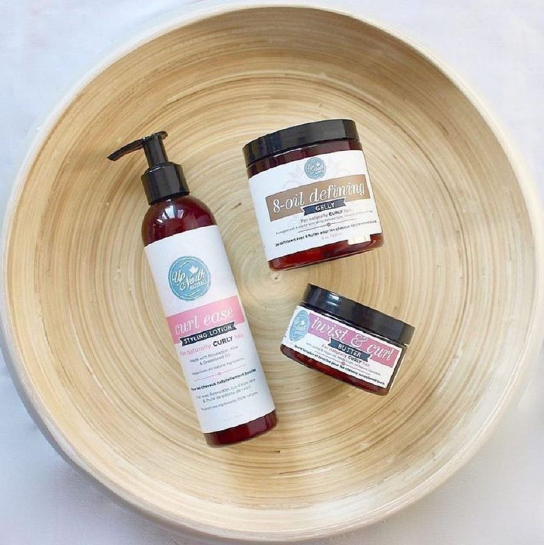 Image of Up North Naturals products in wooden bowl