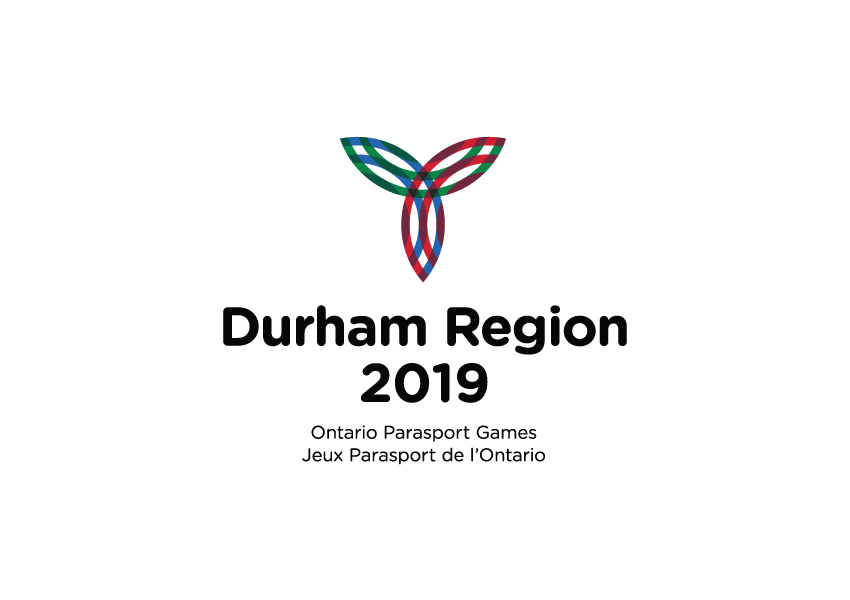 Durham Region Parasport Games 2019 logo.