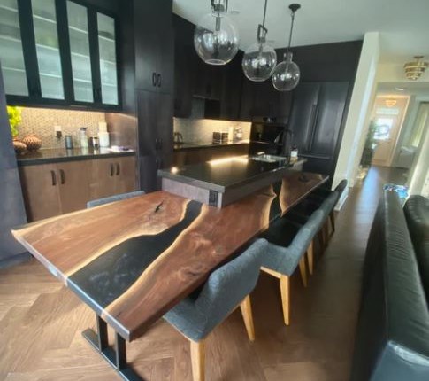 Custom kitchen table from Northdog Wood Co.