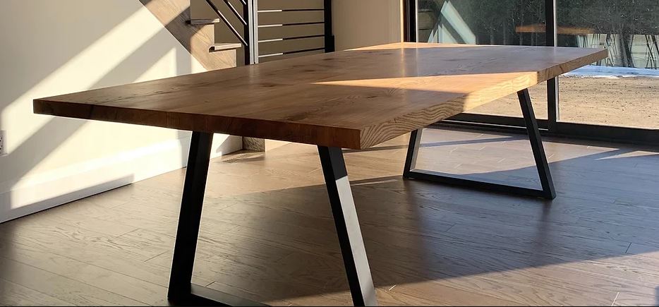 Custom table from Northdog Wood Co.
