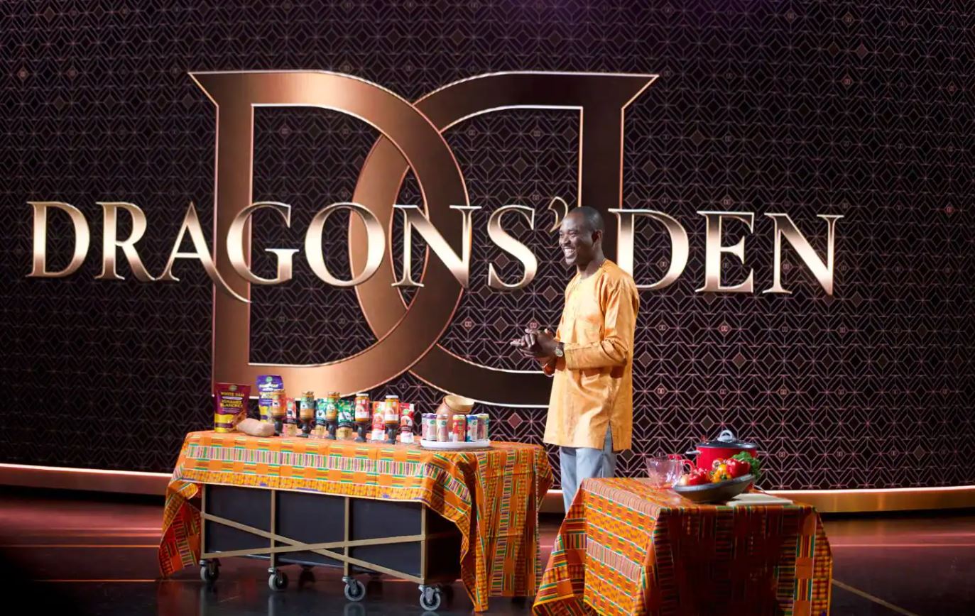 Taltis Foods Founder on Dragon's Den.