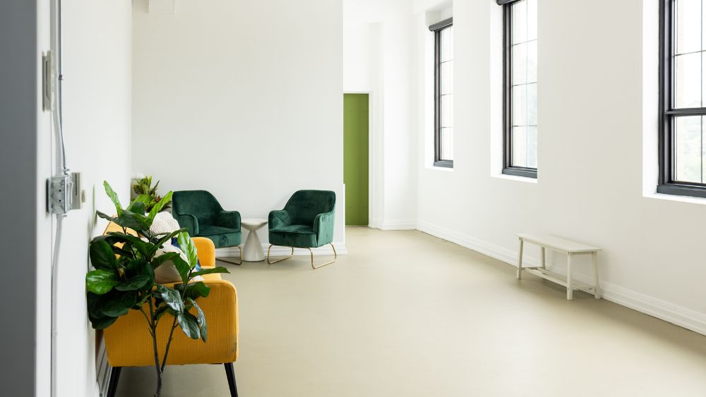 Flexible office space at The Wellington Lofts in Bowmanville, Ontario, Canada