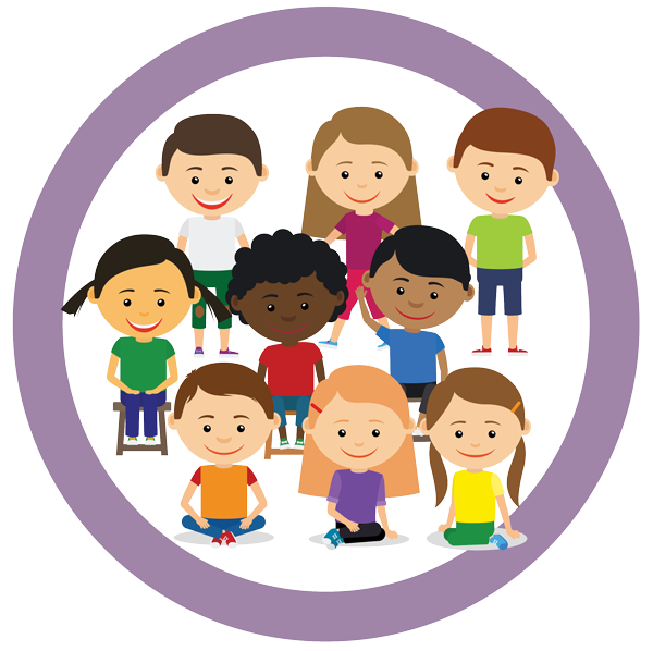 Group of children