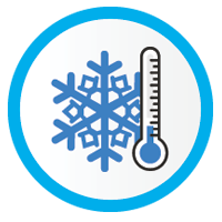 Thermometer icon.