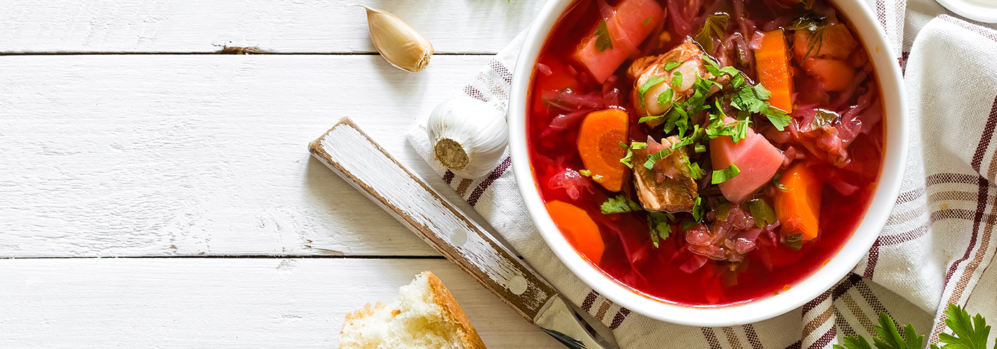 Bowl of healthy stew.