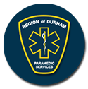 Region of Durham Paramedic Services logo. Region of Durham Paramedic Services logo.