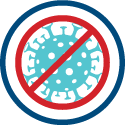 Virus icon.