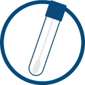 Nasal swab icon.