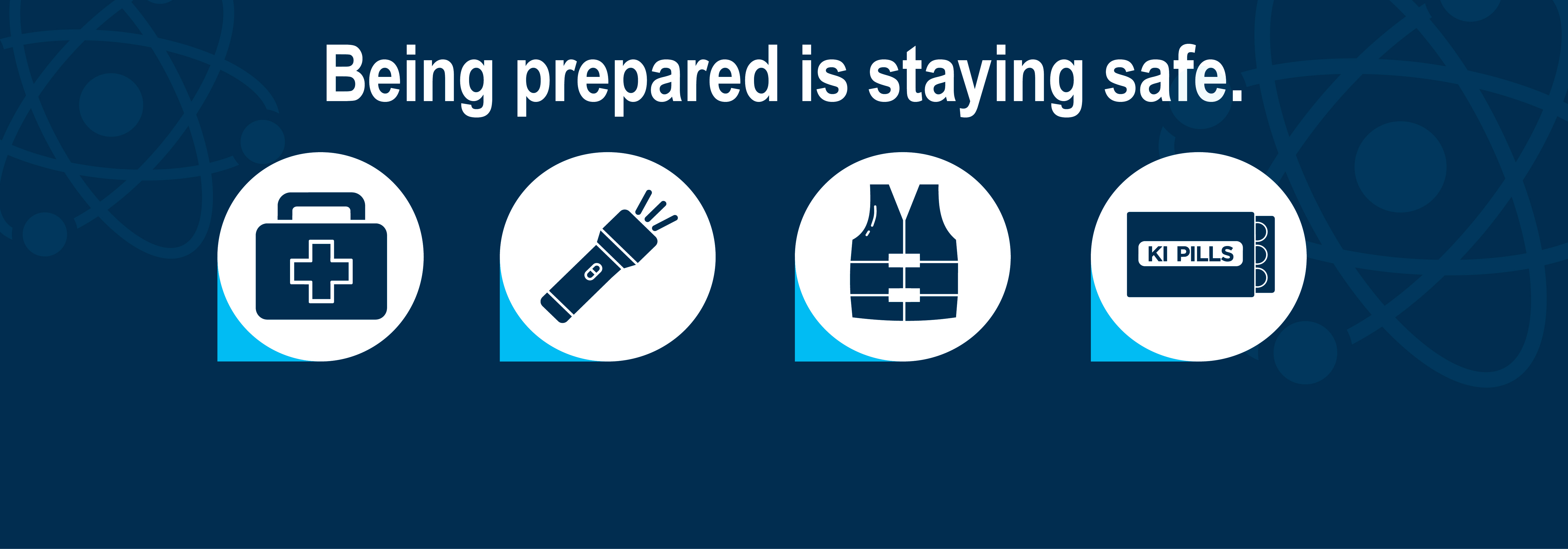 Prepare to be safe logo. Prepare to be safe logo.