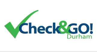 Check&GO! Durham logo