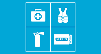 Potassium iodide (KI) tablet package