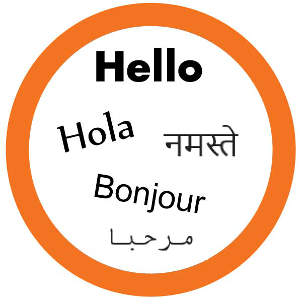 Multilingual icon