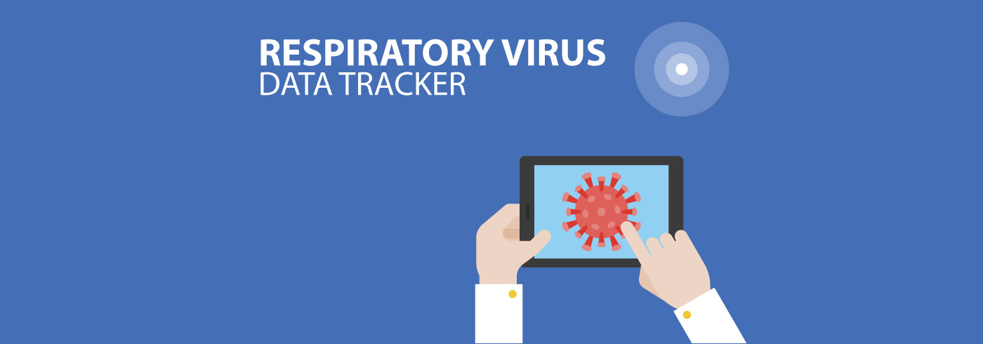 Respiratory virus data tracker app.