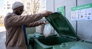 Multi-residential green bin collection