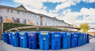 Multi-residential blue box pick up