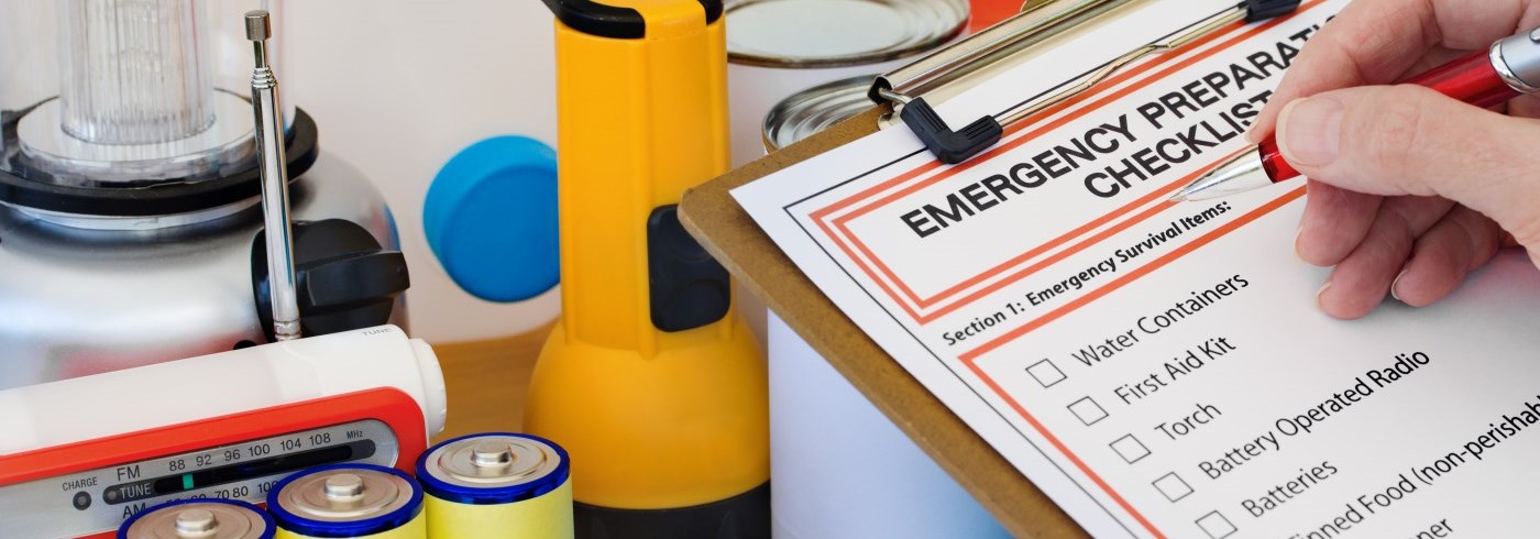 Emergency supplies and checklist