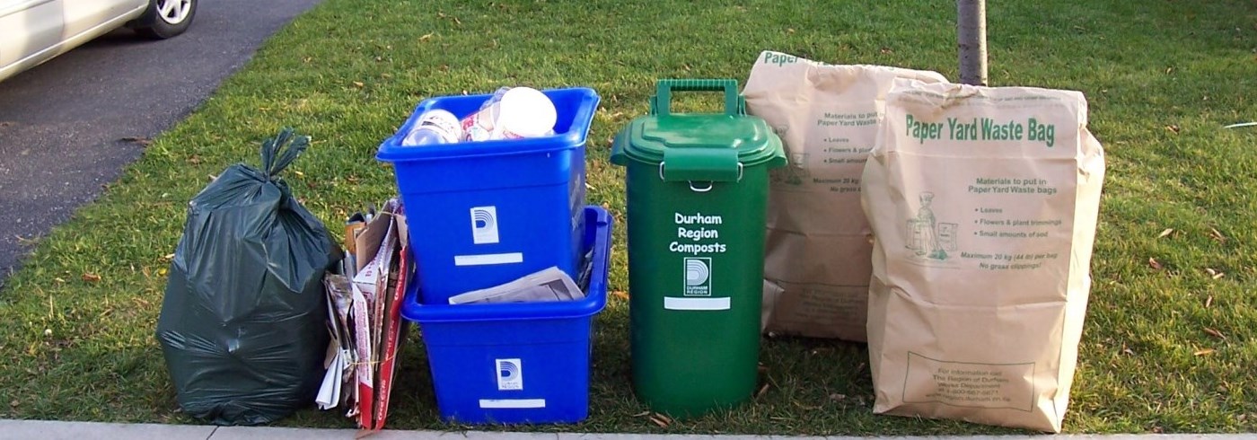 Garbage Recycling Green Bin and Other Collection - Region of Durham
