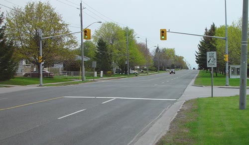 Intersection pedestrian signal