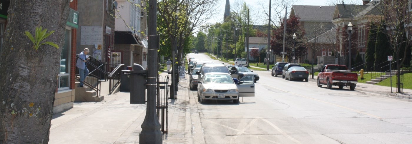 Parking on street in Beaverton