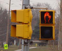 Pedestrian crossing signal