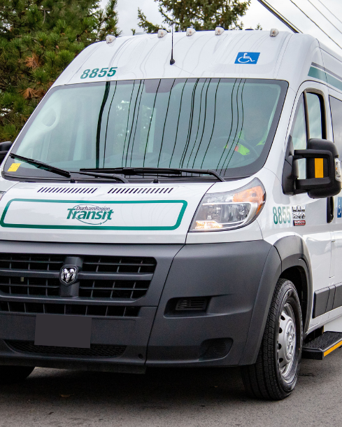 Durham Region Transit On Demand vehicle 