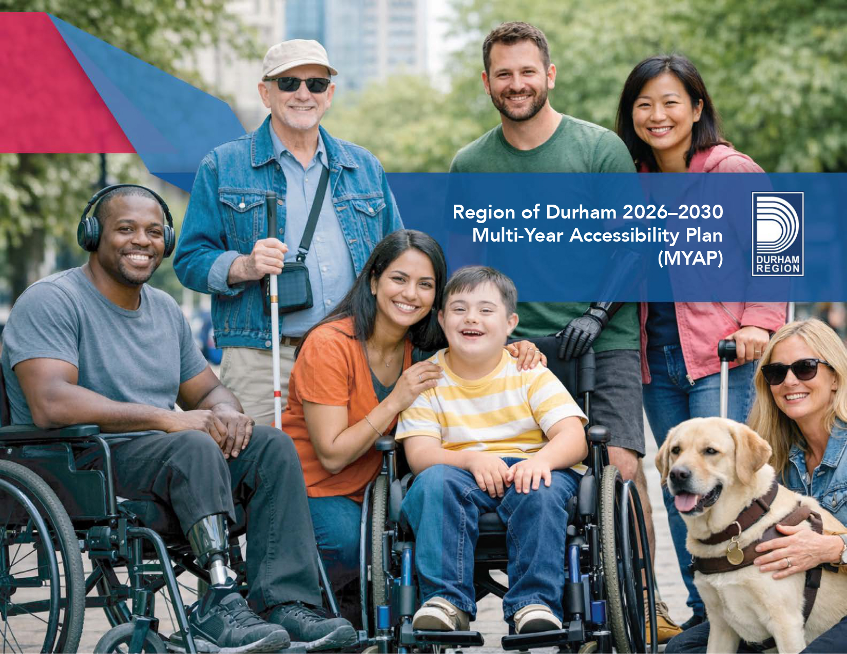 Cover page of the Durham Region 2022-2025 Multi-Year Accessibility Plan 