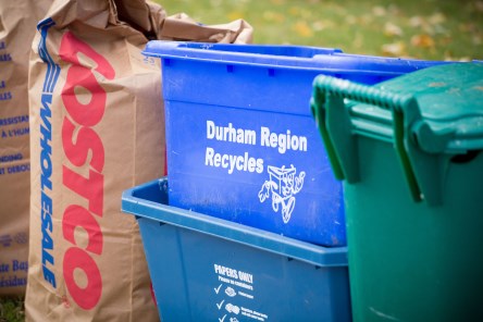 Blue box, Green Bin and Yard Waste