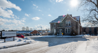 Front exterior view of 1635 Dundas Street East 