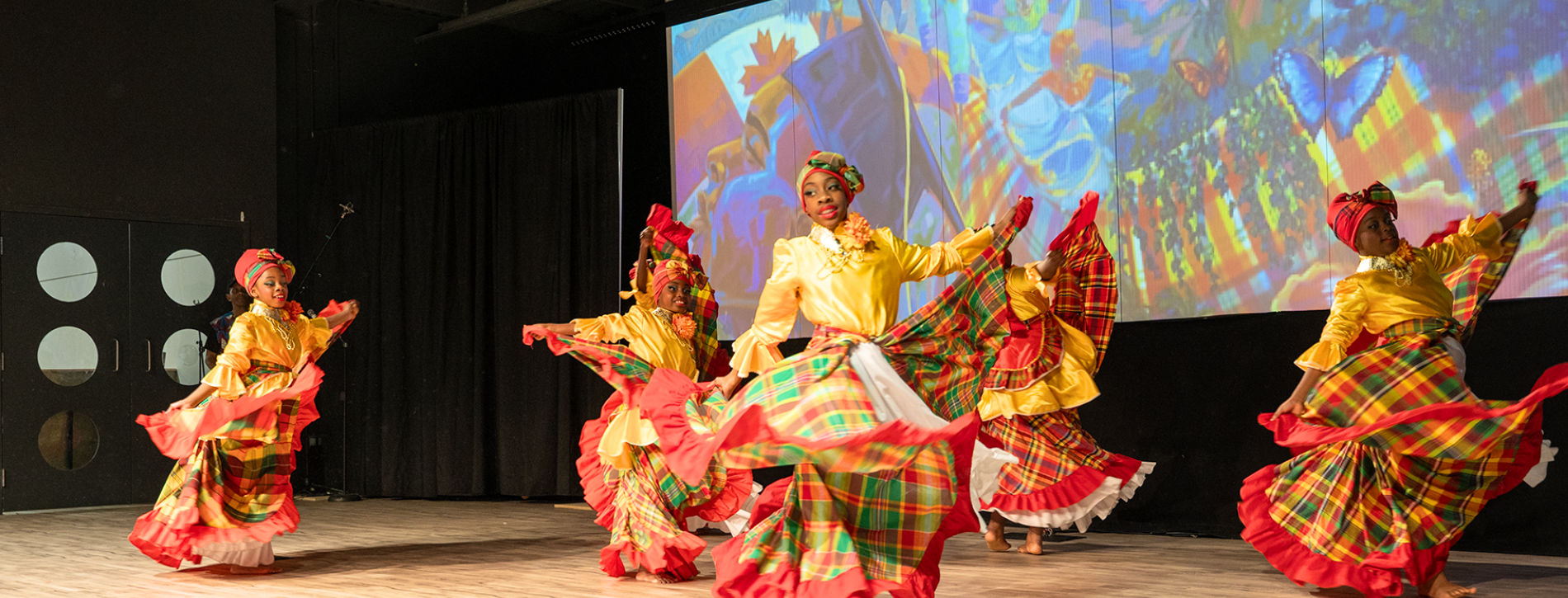 Dancers from Elite Dance Initiative for Youth (EDIFY) share their culture and artistic expression on stage during the Region of Durham’s 2026 Black History Month celebration.