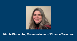 A head shot of Commissioner of Finance/Treasurer Nicole Pincombe.