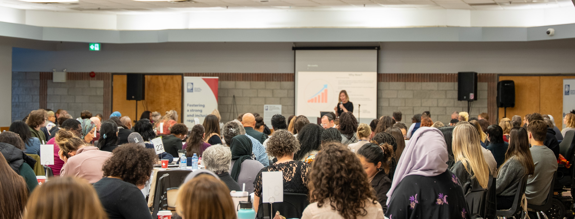 Attendees at the Together Against Hate Durham Conference