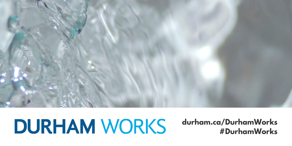 Water plus designed Durham Works banner