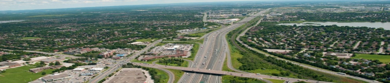 Aerial view of Durham Region