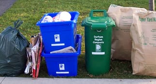 durham recycling garbage region