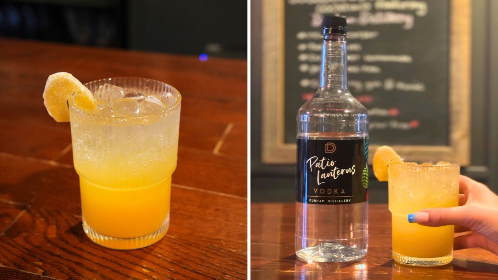 Partridge in a Pear Tree cocktail from Jester's Court in Port Perry, Ontario