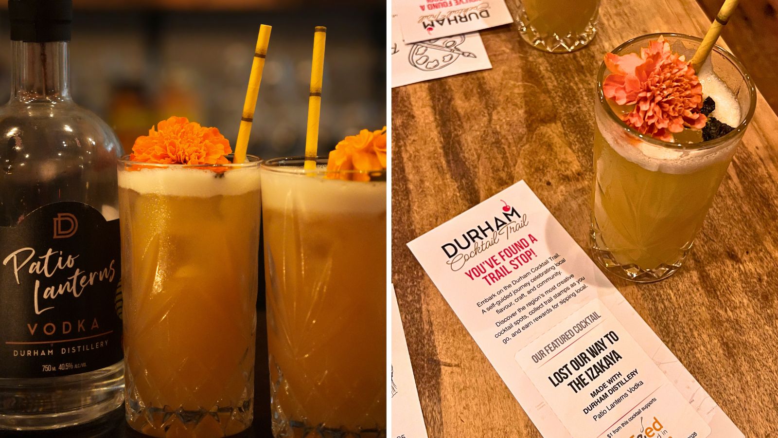 Lost Our Way to the Izakaya cocktail from The Yardbird in Bowmanville, Ontario