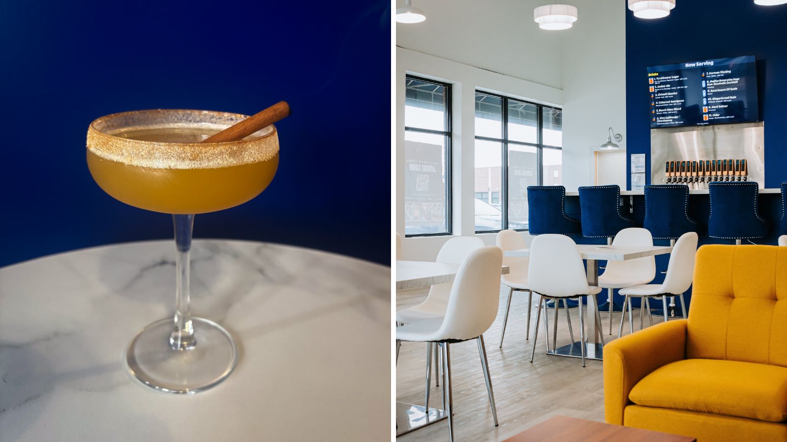 Santa's Secret Stash cocktail from The Torchbearer Taproom in Oshawa, Ontario